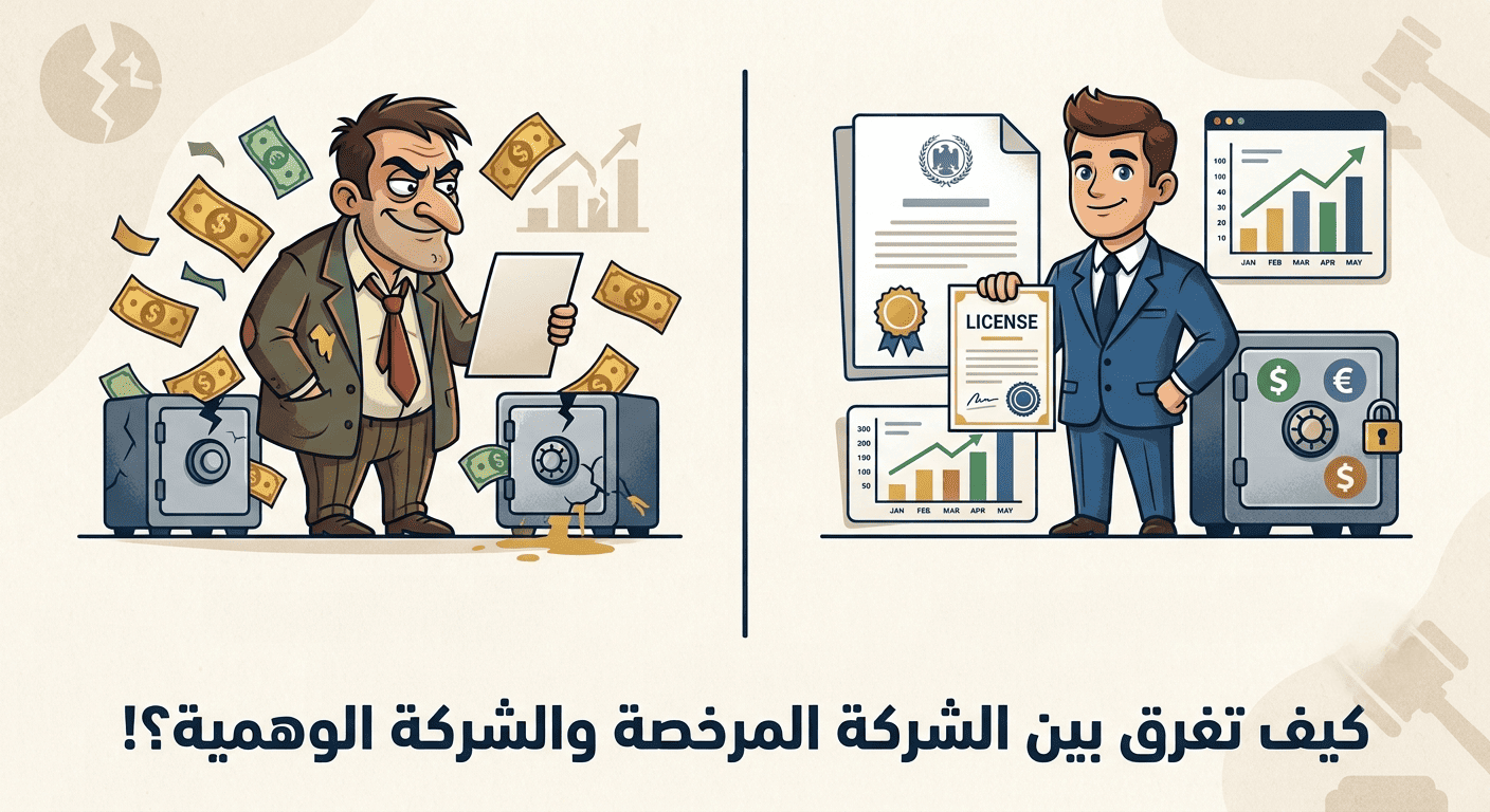 الفرق بين شركات التداول المرخصة والشركات الوهمية: كيف تتحقق قبل الإيداع؟